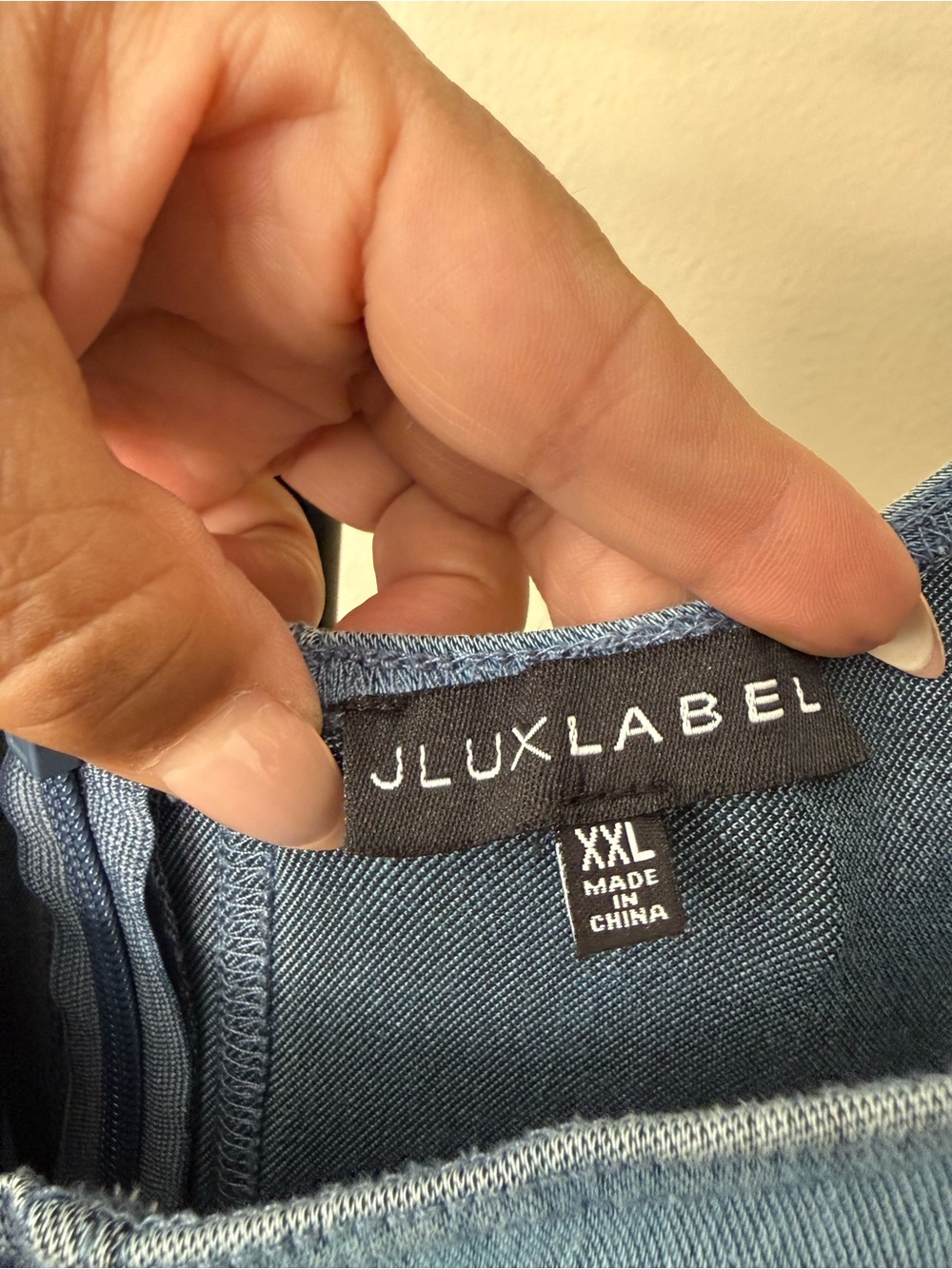 Jluxlabel Denim Midi Dress - Picture 3 of 11